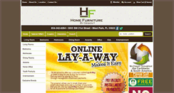 Desktop Screenshot of homefurniturebydesign.com